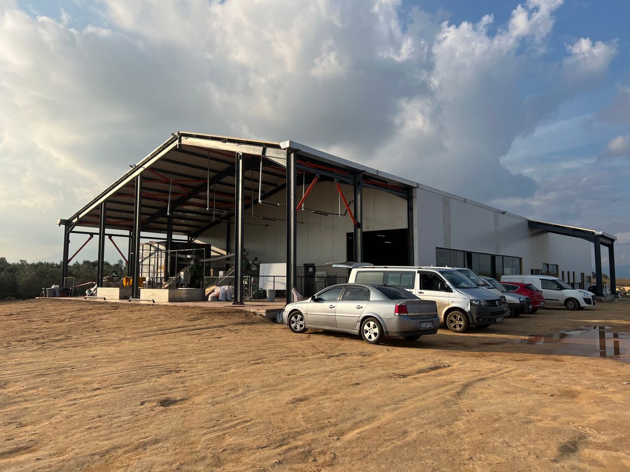 Odabaşı Zeytinyağı Fabrikası üretim alanı